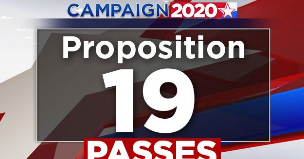 Proposition 19 Passes: California Voters Give Property Tax Breaks A ...