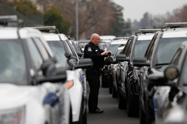 Funeral Held For Stanislaus County, California Police Corporal Ronil Singh Killed During Traffic Stop By Undocumented Immigrant 
