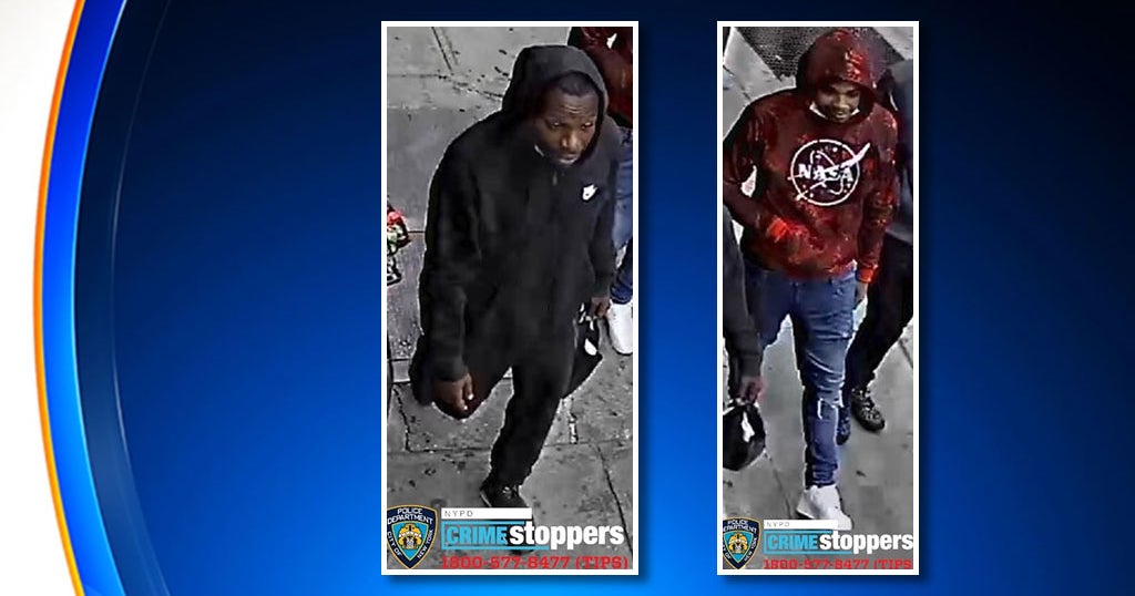Police Seek Suspects Accused Of Carjacking, Slashing In Brooklyn CBS