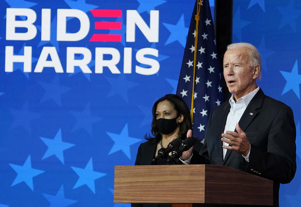 Democratic Presidential Nominee Joe Biden Makes A Statement In Wilmington 