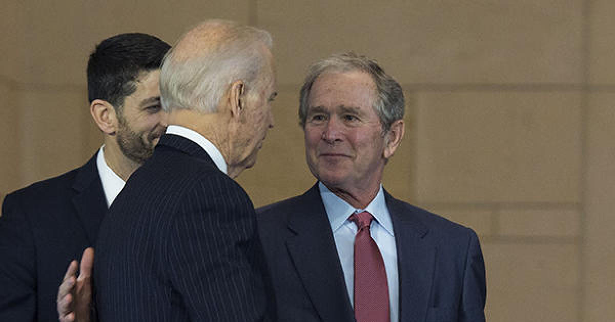George W. Bush congratulates Biden and Harris on victory: "We must come together" - CBS News