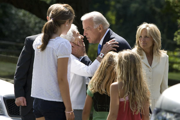 Media Camps Out At Senator Joe Biden's Home 