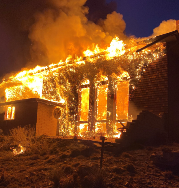 Pueblo County House Fire 1 (Pueblo Cnty SO tweet) 