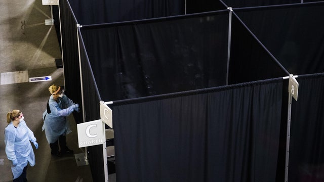 DCU Center Arena Opens As Field Hospital For Covid-19 Patients 