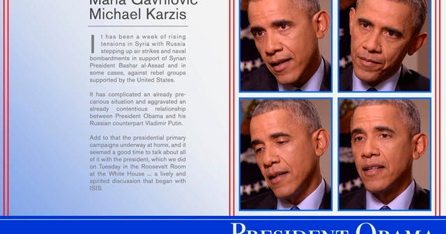 2015: President Obama on international and domestic politics - CBS News
