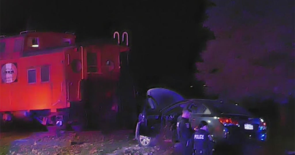 Man Leads New Castle Police On Car Chase, Crashes Into Embankment CBS
