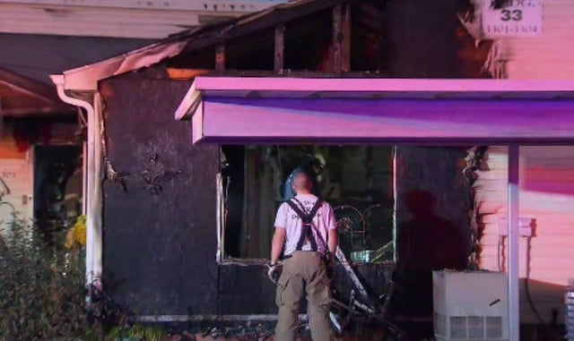 Fort Worth Creekside Drive fire 3