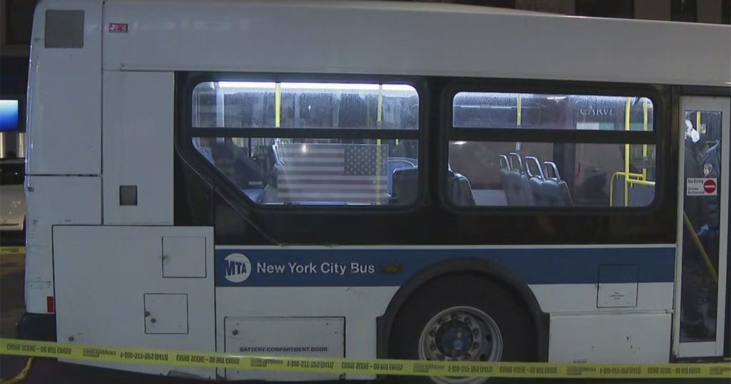 Police: 70-Year-Old Woman Shot In The Face Aboard Bus In Brooklyn - CBS ...