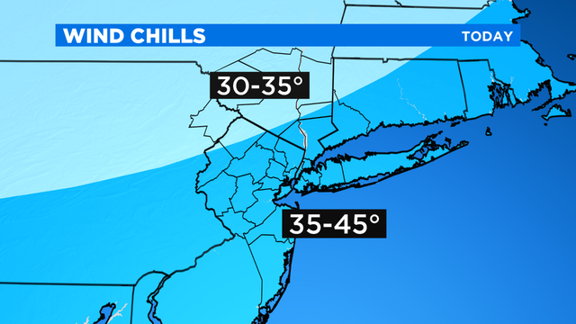 JL Wind Chills Map 