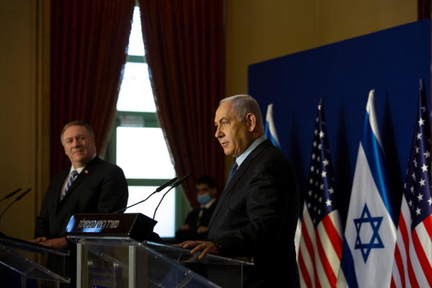 U.S. Secretary of State Pompeo meets Israeli PM Netanyahu in Jerusalem 