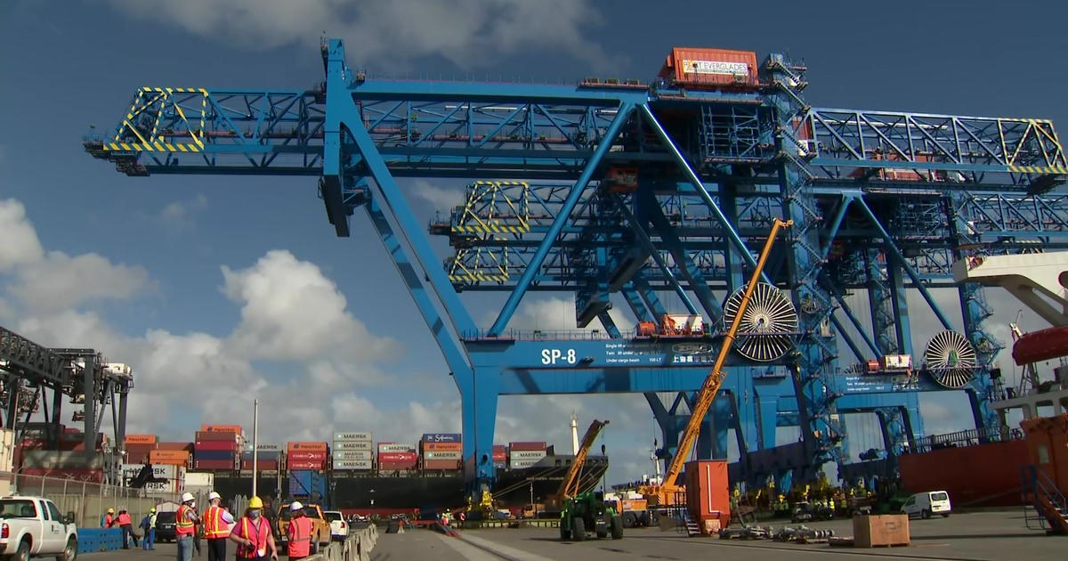 Federal funds for Miami, Fort Lauderdale port initiatives accepted