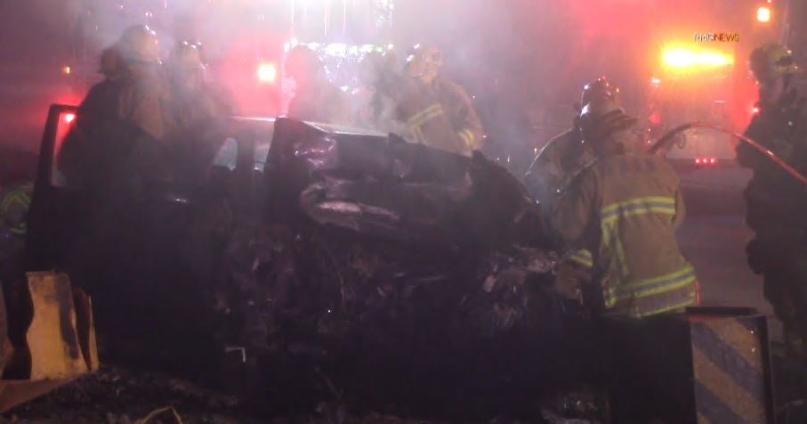 3 Teens Killed, 2 More Injured In 110 Freeway Crash In South LA - CBS ...