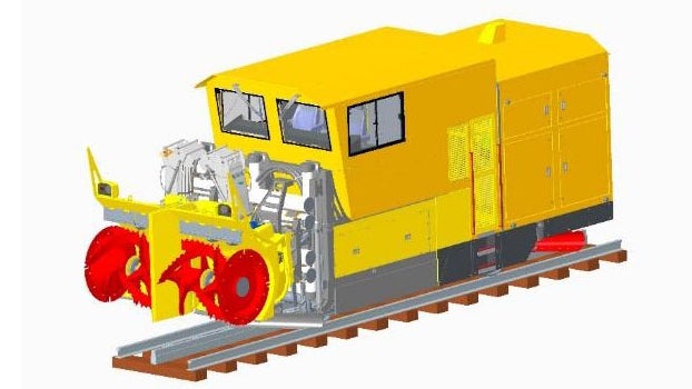 pikes peak cog railway snowplow 