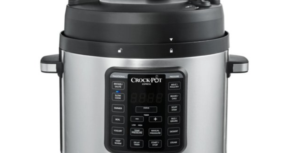 Crock-Pot Express Crock SCCPPC800-V1 XL - Multi cooker - 8 qt - stainless  steel 