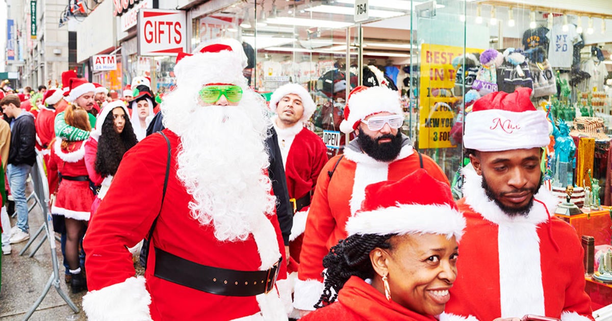 SantaCon Bar Crawl Returns This Weekend - CBS New York