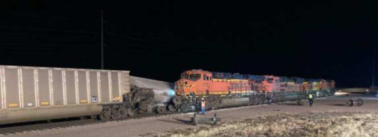 1 Injured In Train Derailment On Rawhide Power Plant Property Near ...