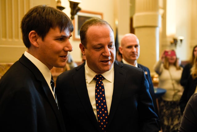 Jared Polis and Marlon Reis 