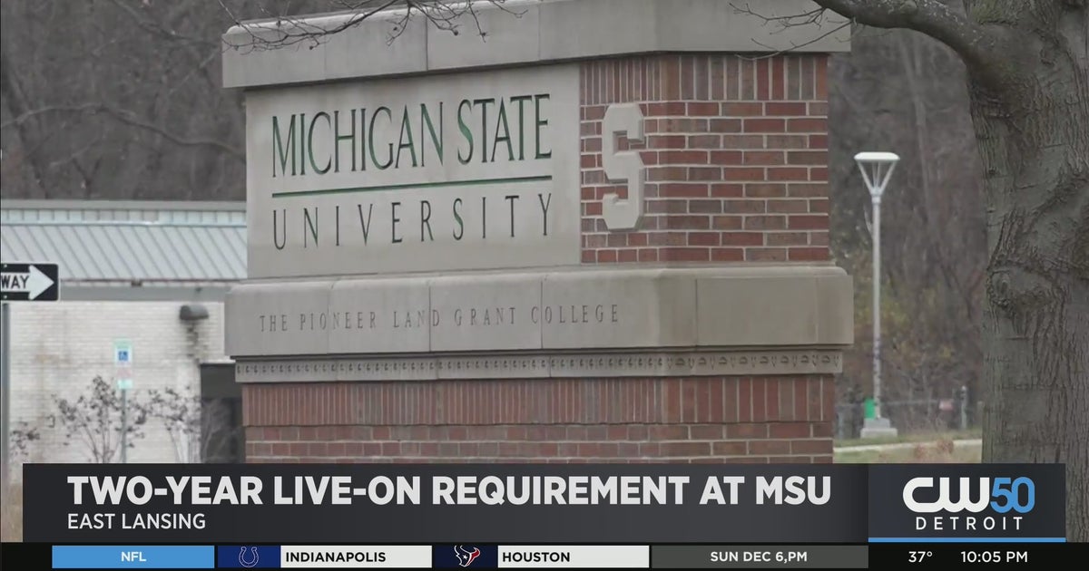 New MSU Housing Requirements Could Financially Burden Students CBS Detroit
