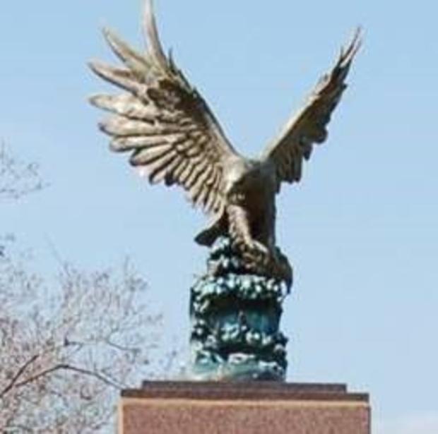 Eagle Statue Stolen 