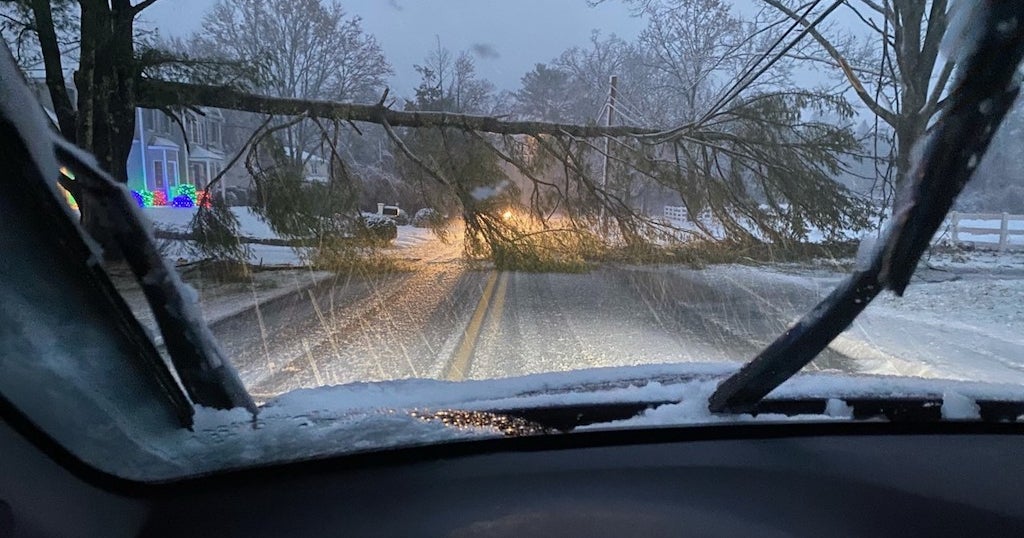 Power Outages Top 50,000 In Massachusetts During Saturday Snowstorm