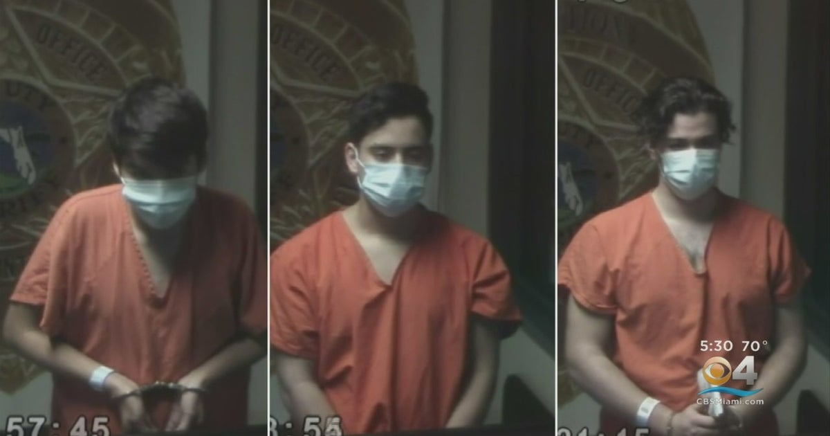 Police Arrest Three Men Accused In South Florida Home Burglaries; Trio