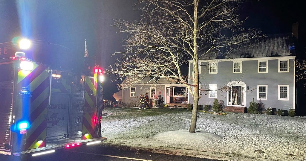 Norwell Police Officer On Patrol Spots Fire In Family's Attic CBS Boston