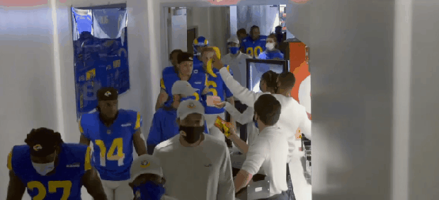 Rams banana guy