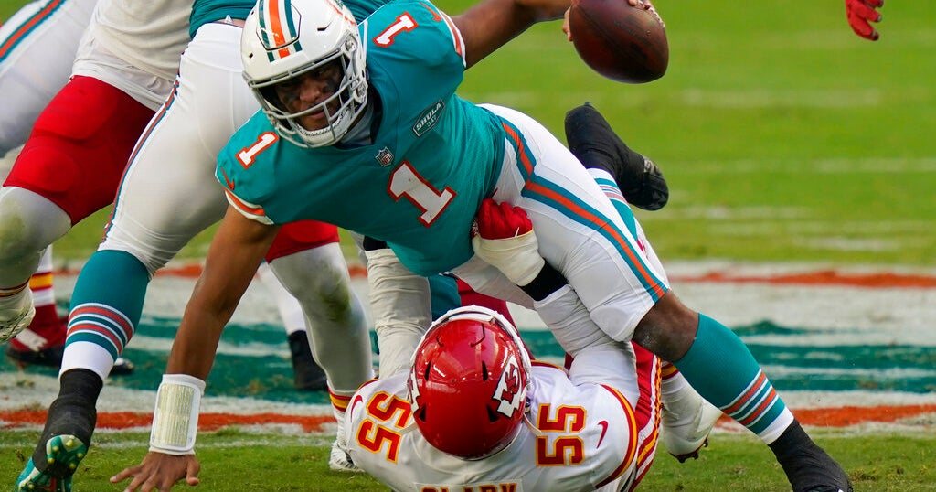 Miami Dolphins’ 24 several hours right up until frozen kickoff in Kansas City, CBS Information Miami’s Steve Goldstein Miami Dolphins’ 24 several hours right up until frozen kickoff in Kansas City, CBS Information Miami’s Steve Goldstein