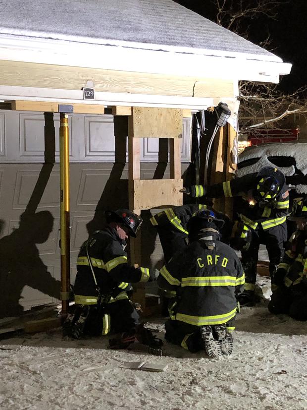 Castle Rock vehicle into building 2 (CRFD) 