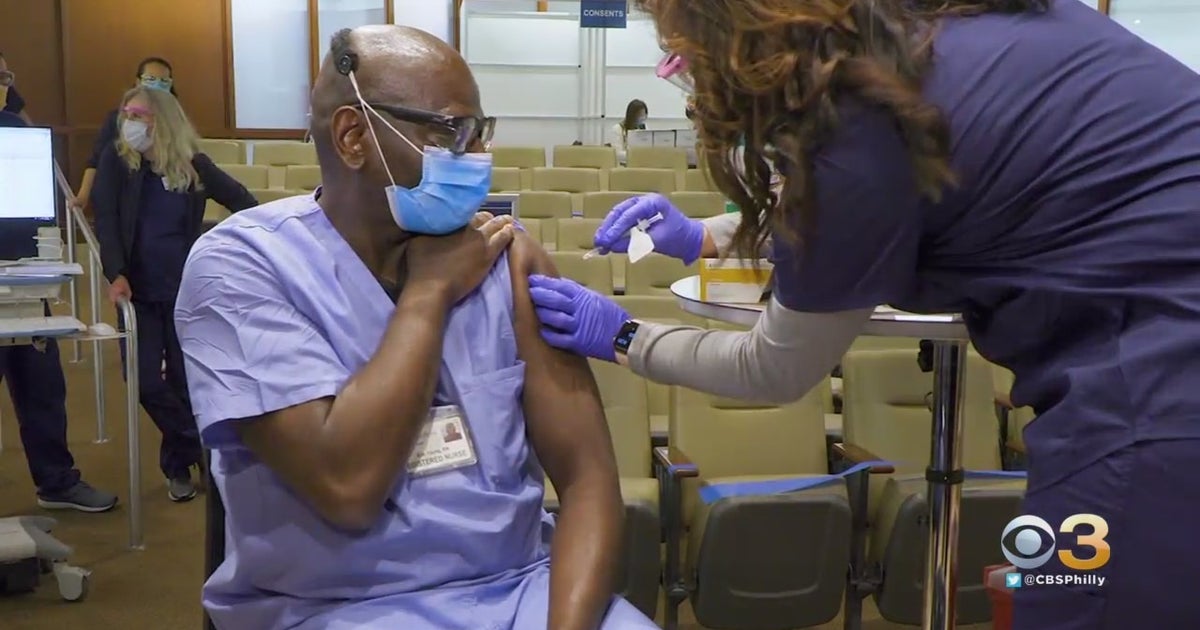 COVID In Philadelphia Penn Medicine Administers First Pfizer Vaccine