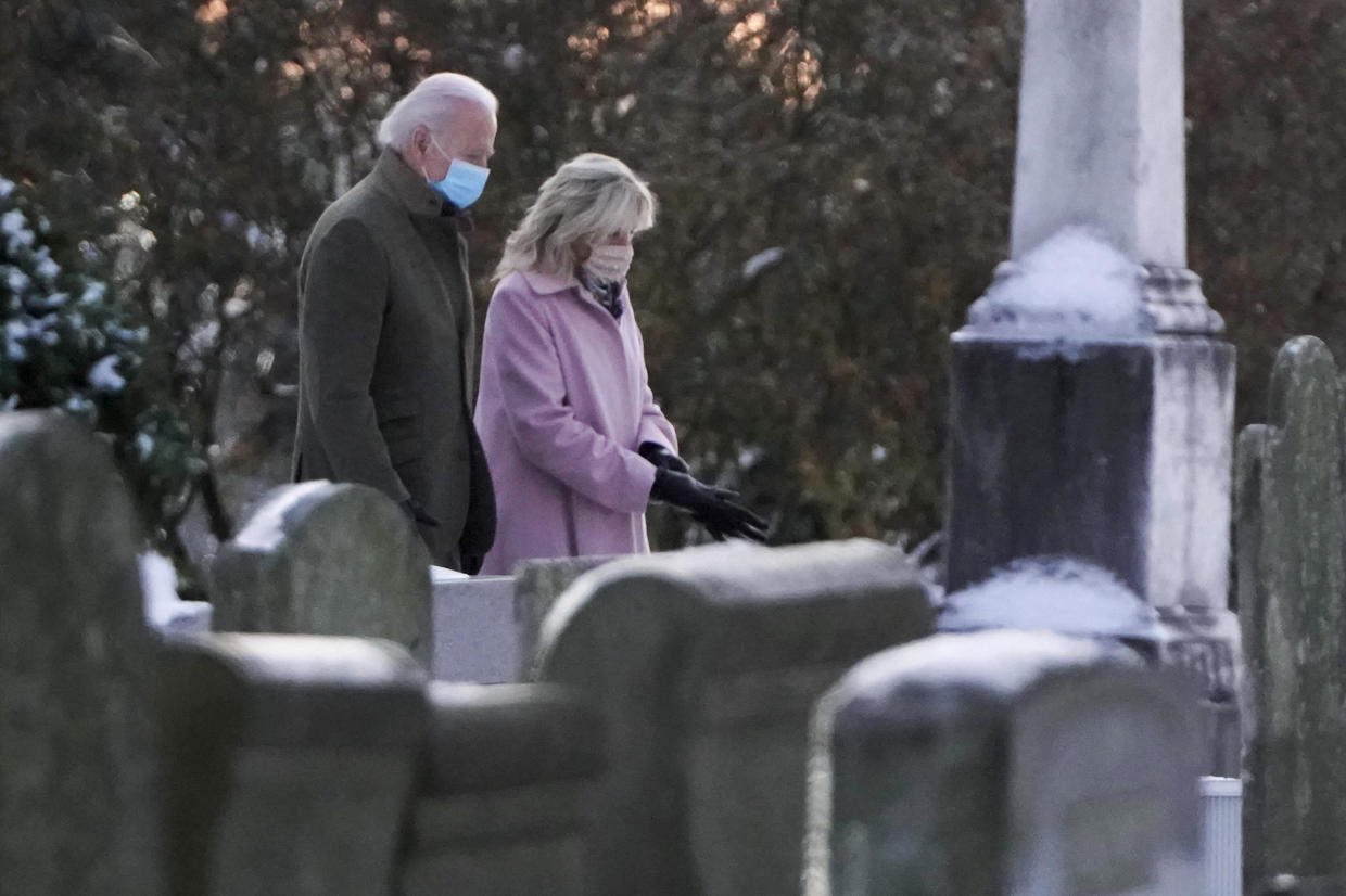 Joe Biden Visits Graves Of First Wife And Baby Daughter On 48th ...