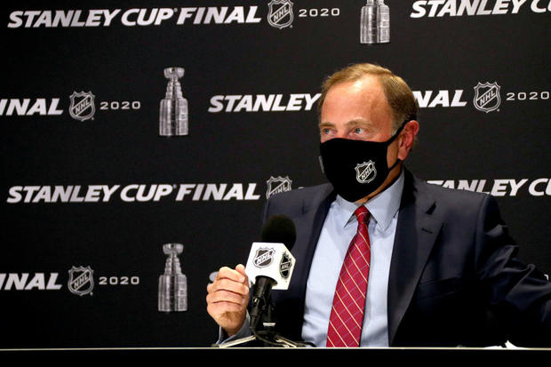 2020 NHL Stanley Cup Final - Commissioner Gary Bettman Press Conference 