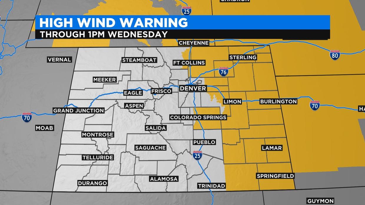 Denver Weather: Snow, Wind, And A Major Temperature Change - CBS Colorado