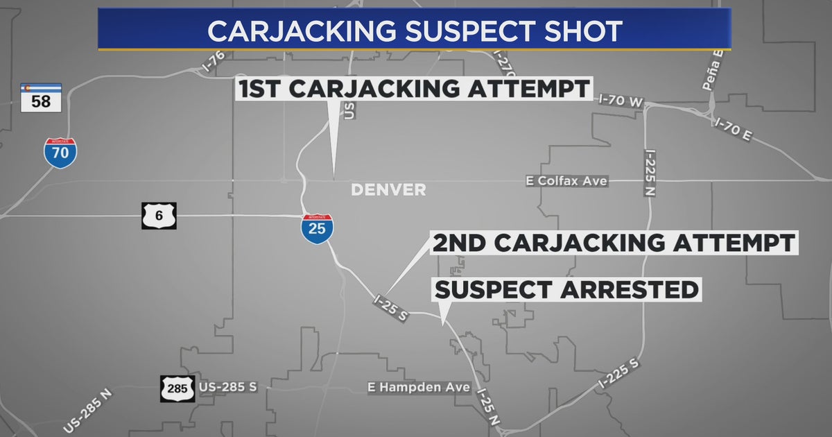 Denver Carjacking Suspect Shot By Driver Of Second Car He Tried To ...