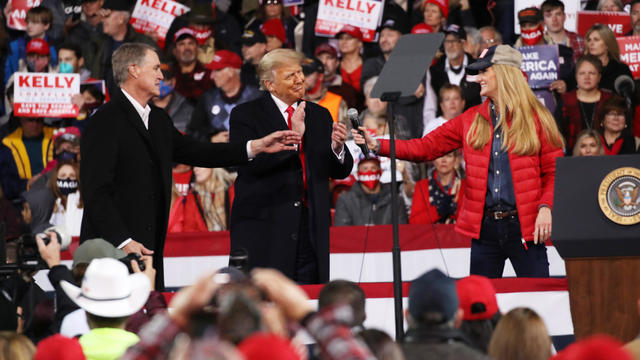 President Trump Holds Rally In Georgia For Senate Candidates Loeffler And Perdue 