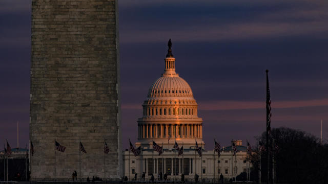 Sun Sets On Nation's Capital 