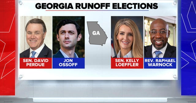 Voters head to the polls in Georgia for Senate runoff election - CBS News