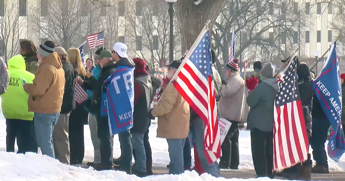 Minnesota Trump Supporters Held Peaceful 'Storm The Capitol' Rally ...