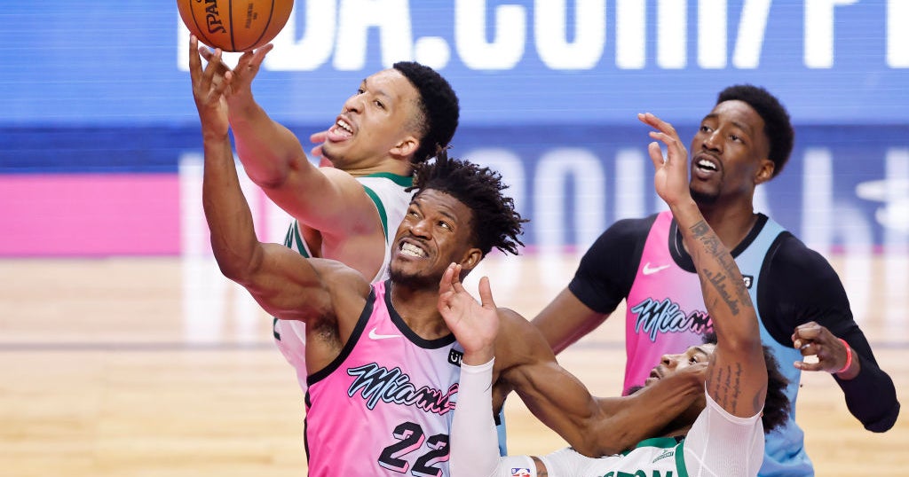 Jimmy Butler's 26 Points Not Enough As Heat Lose 107-105 To Celtics ...
