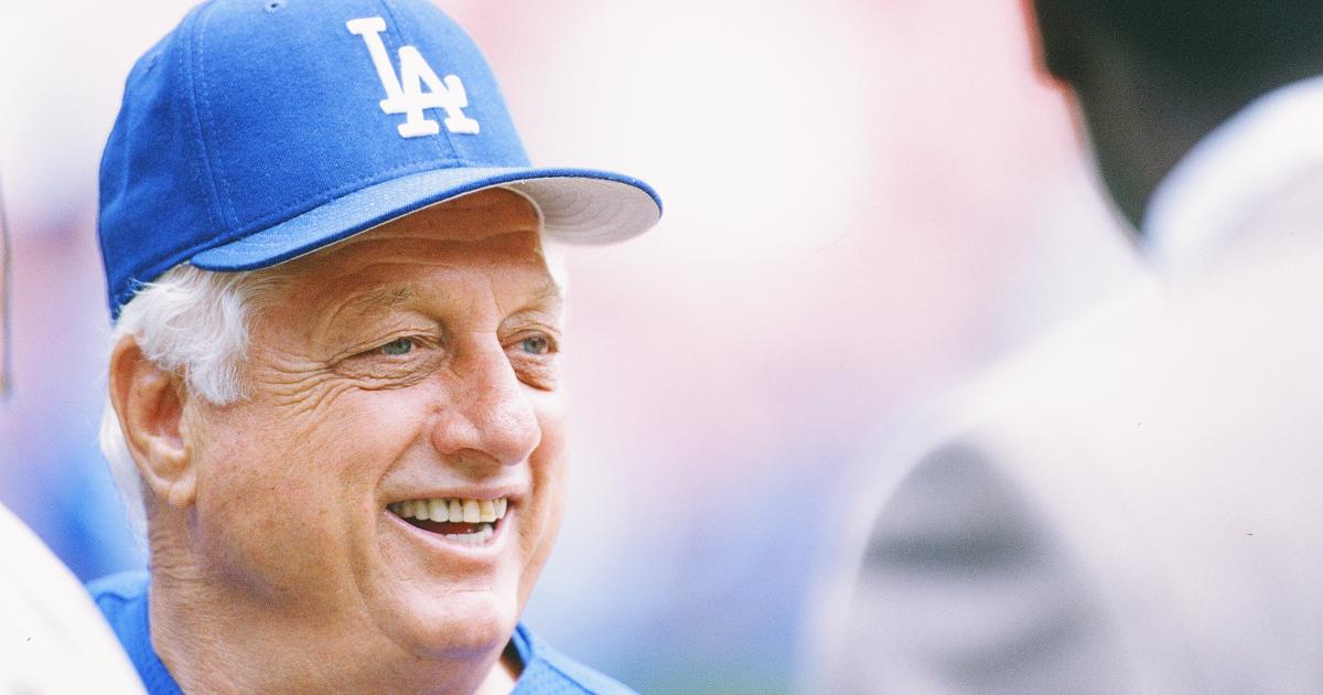 Tommy Lasorda I-5 Freeway dedication to honor the late Dodgers great - CBS  Los Angeles