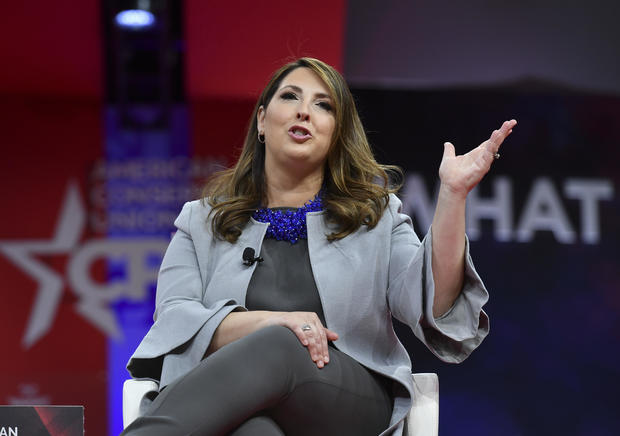 NATIONAL HARBOR, MD - FEBRUARY 28: Ronna McDaniel, Chair of the 