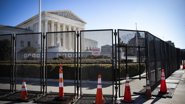 Protective Fencing Erected Around Buildings In Wake Of Capitol Hill Rioting 