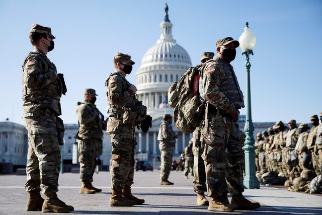 U.S.-WASHINGTON, D.C.-CAPITOL-NATIONAL GUARD SOLDIER