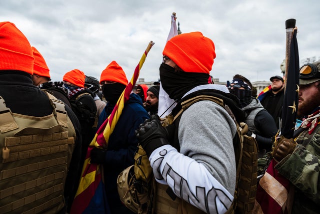 Trump Supporters Hold "Stop The Steal" Rally In DC Amid Ratification Of Presidential Election 