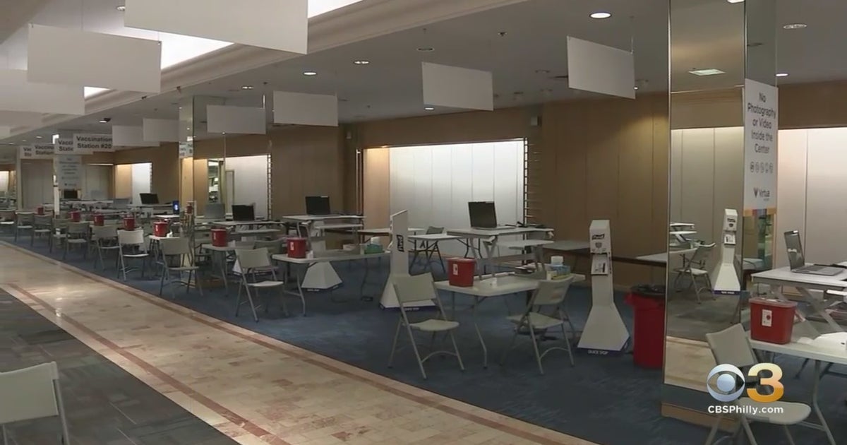 COVID In New Jersey Vaccine MegaSite Opens Monday At Moorestown Mall In Burlington County