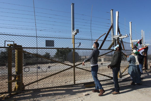 MIDEAST-QALQILYA-PROTEST 