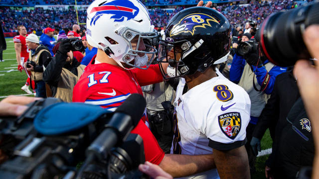 Josh Allen and Lamar Jackson 