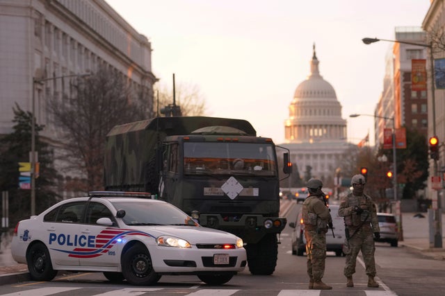 Washington DC Prepares For Inauguration Of Joe Biden As 46th President