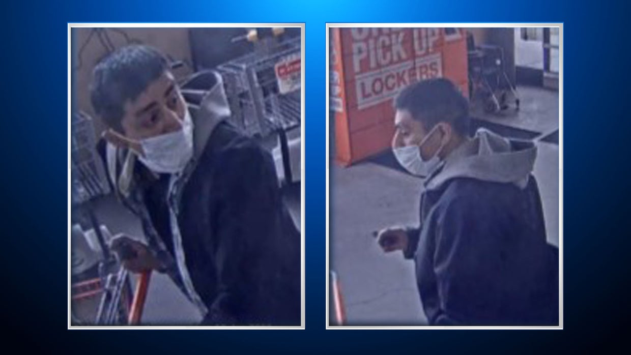 Denver Police Search For Home Depot Robbery Suspect - CBS Colorado
