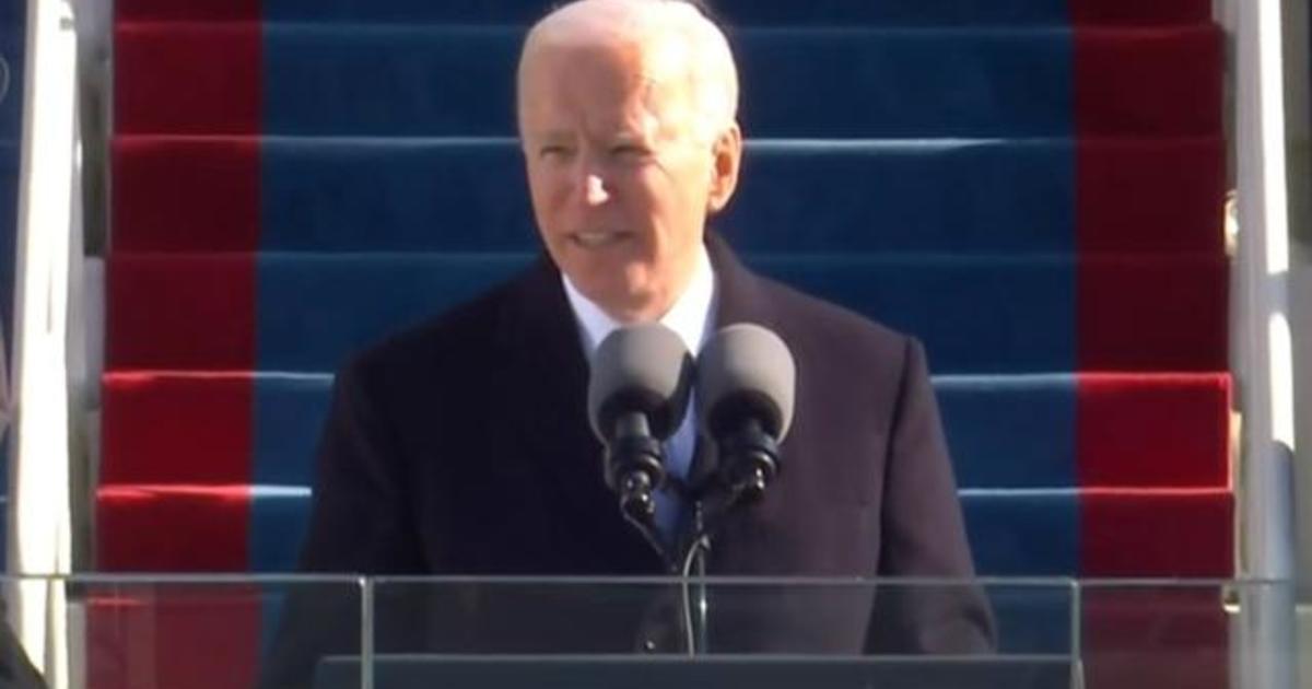 Joe Biden's Inauguration Address: "This Is America's Day" - CBS News